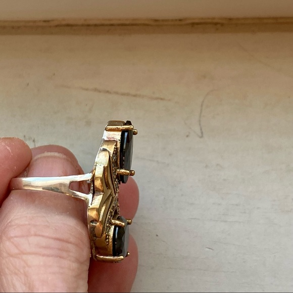 Absolutely gorgeous vintage sterling ring - Picture 5 of 14